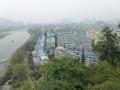 View from hill across Guilin